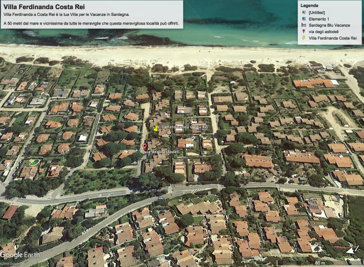 Villa Ferdinanda Costa Rei, Sardegna Kültér fotó